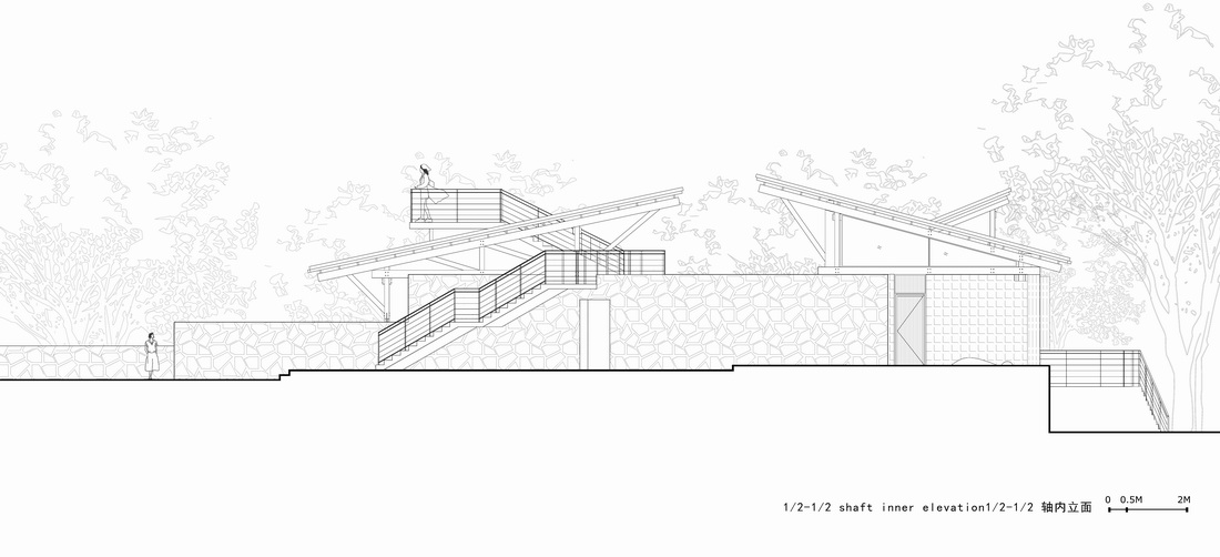 BIM建筑|留坝瓦窑沟多功能服务中心 / 尌林建筑设计事务所 BIM建筑|留坝瓦窑沟多功能服务中心 / 尌林建筑设计事务所