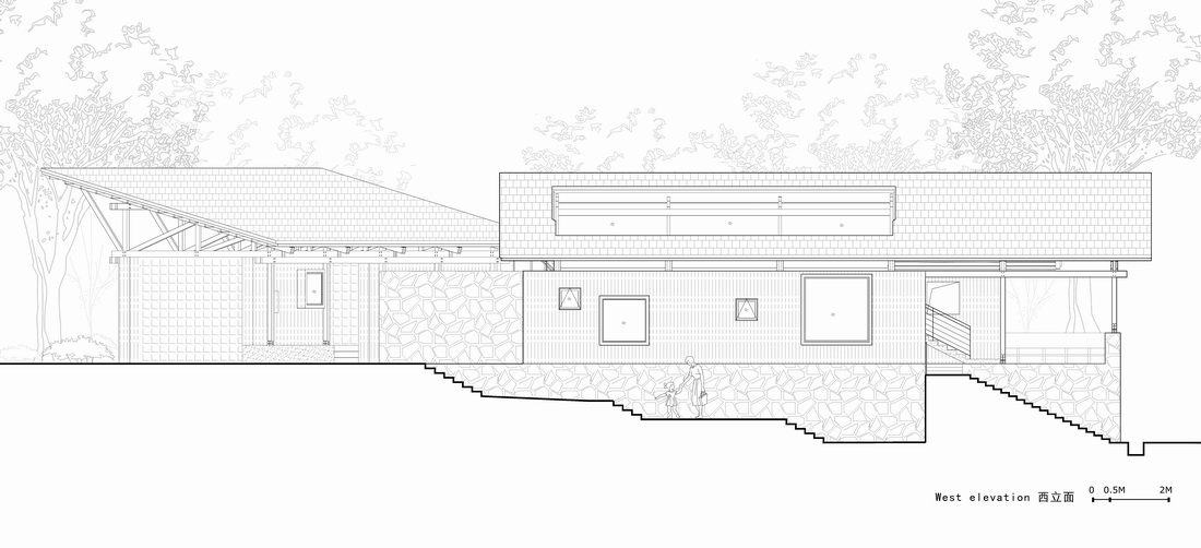BIM建筑|留坝瓦窑沟多功能服务中心 / 尌林建筑设计事务所 BIM建筑|留坝瓦窑沟多功能服务中心 / 尌林建筑设计事务所