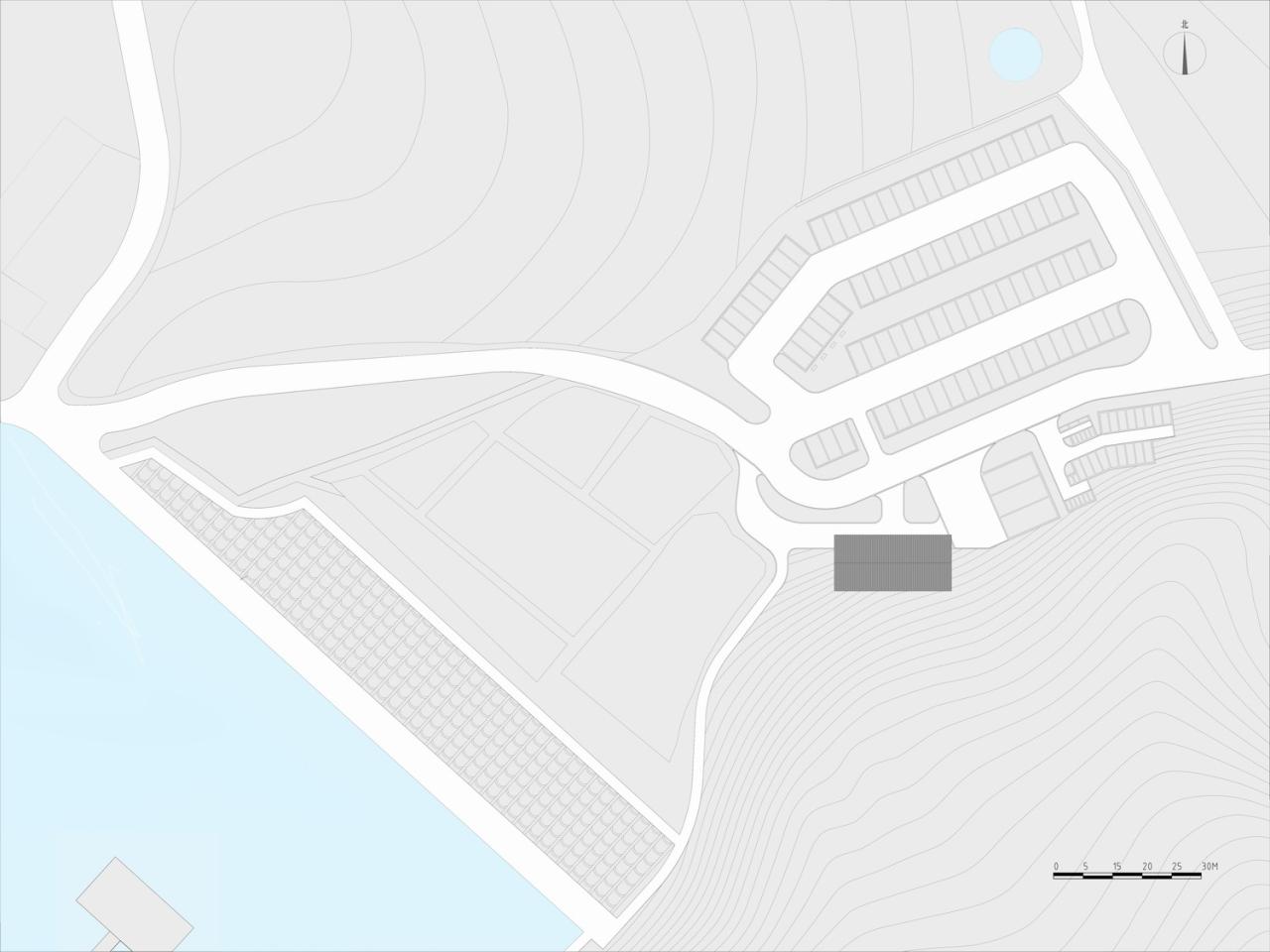 BIM建筑|面朝花海的棕厕 / 在行建筑 BIM建筑|面朝花海的棕厕 / 在行建筑