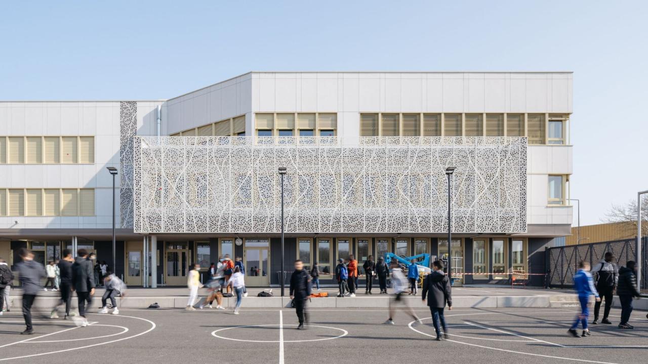 BIM建筑|瓦伦顿 Samuel-Paty 中学 / Archipente BIM建筑|瓦伦顿 Samuel-Paty 中学 / Archipente