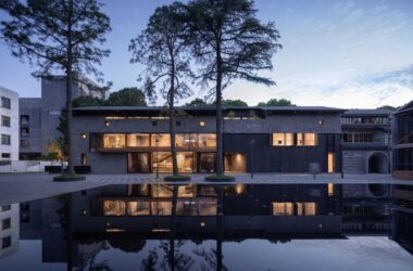 BIM建筑|虚怀若谷,犹如半仓:半仓,上海 / 本哲建筑-BIM建筑网
