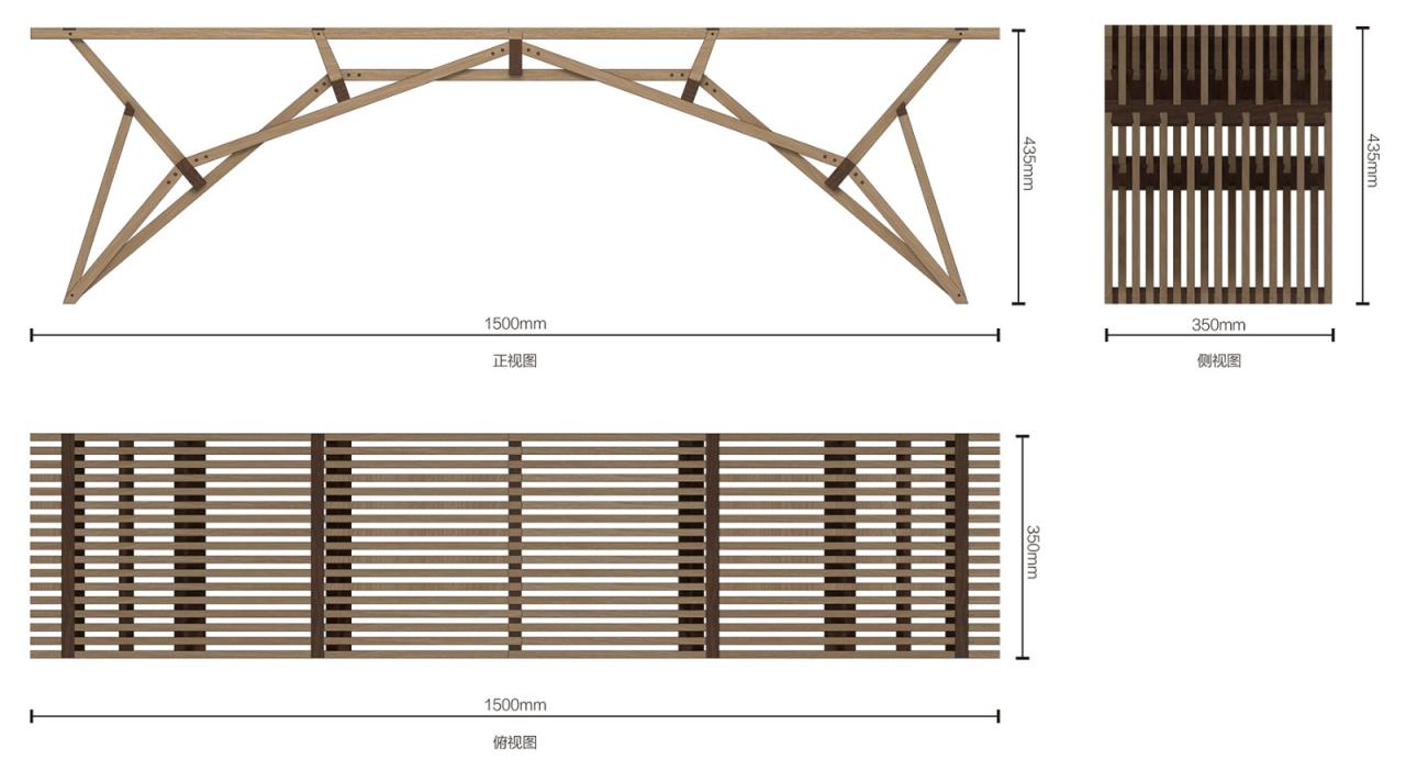BIM建筑|编木拱凳 / 卜一工坊(杭州)文化创意有限公司 BIM建筑|编木拱凳 / 卜一工坊(杭州)文化创意有限公司