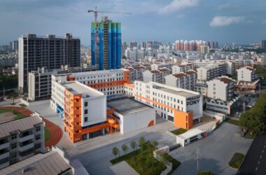 BIM建筑|县城里的新学校:送你一匹小马 / 上海立木建筑规划-BIM建筑网