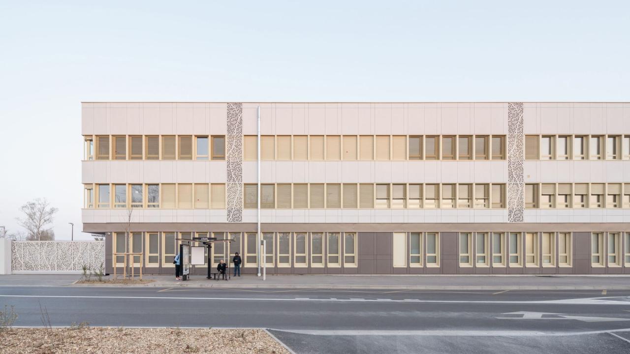 BIM建筑|瓦伦顿 Samuel-Paty 中学 / Archipente BIM建筑|瓦伦顿 Samuel-Paty 中学 / Archipente