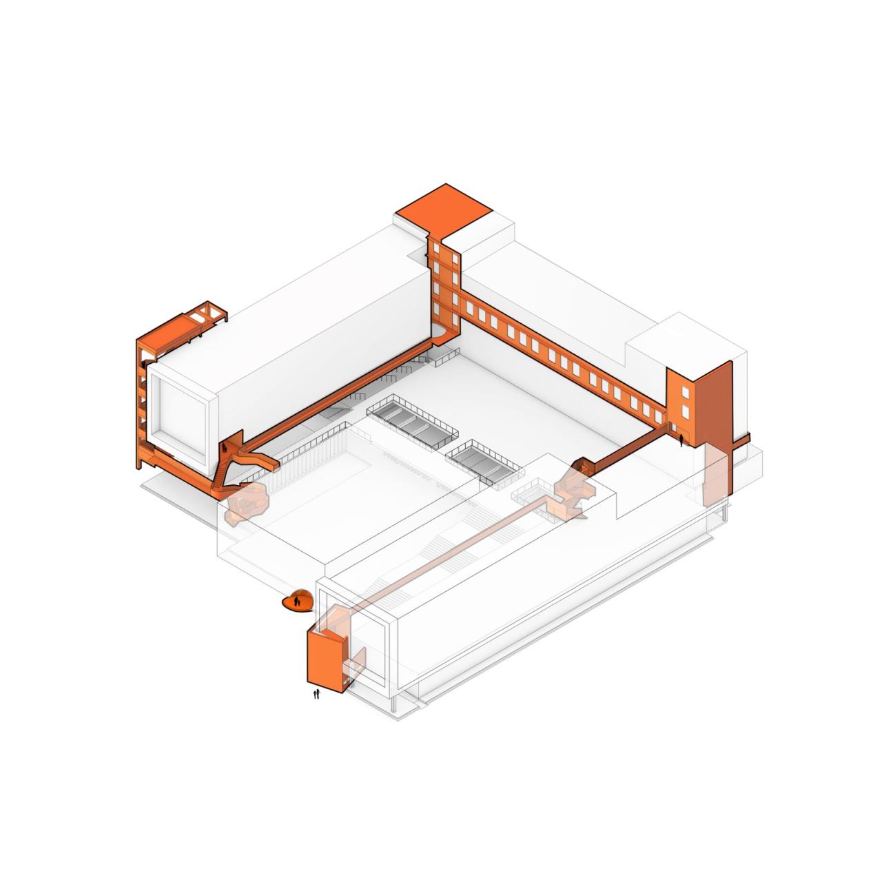 BIM建筑|县城里的新学校:送你一匹小马 / 上海立木建筑规划 BIM建筑|县城里的新学校:送你一匹小马 / 上海立木建筑规划