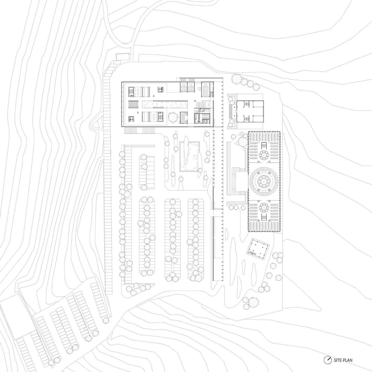 BIM建筑|山中骨灰安置所 / Behet Bondzio Lin Architekten BIM建筑|山中骨灰安置所 / Behet Bondzio Lin Architekten