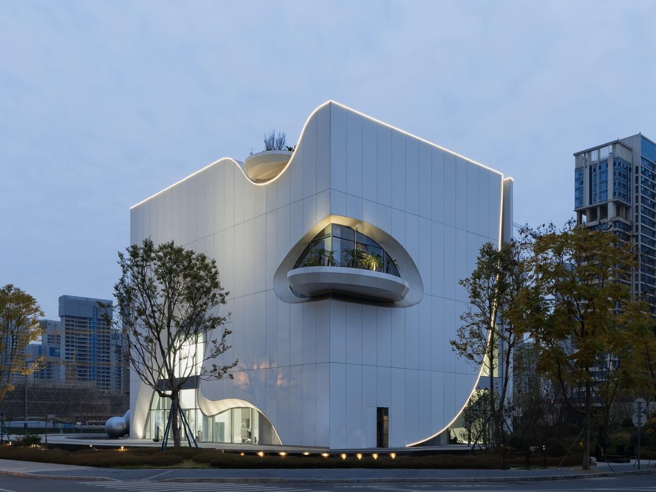 BIM建筑|成都天投国际社区当代艺术中心 / 上海境澜建筑设计有限公司 BIM建筑|成都天投国际社区当代艺术中心 / 上海境澜建筑设计有限公司