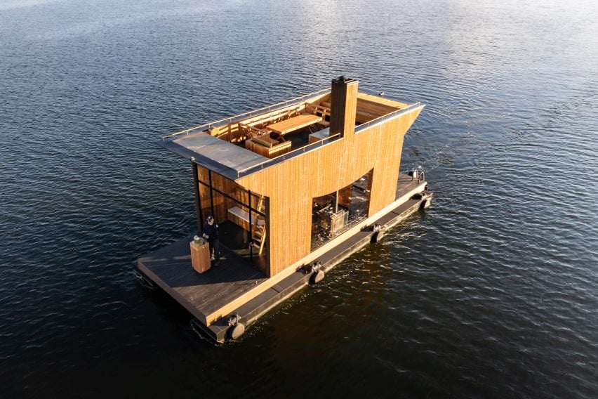 BIM建筑|瑞典工作室设计漂浮的桑拿浴室 BIM建筑|瑞典工作室设计漂浮的桑拿浴室