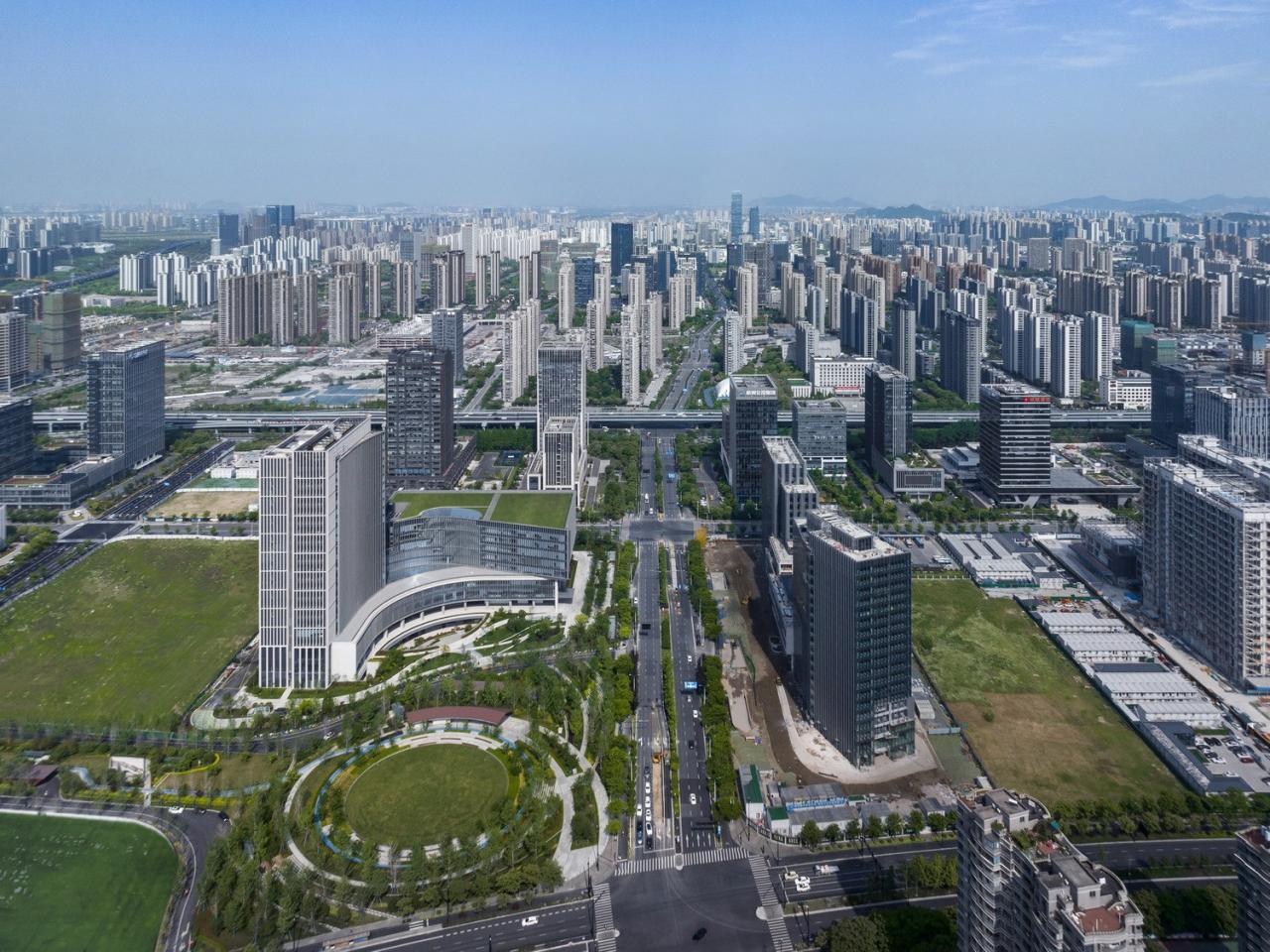 BIM建筑|宇视科技总部:赋能创新的微缩城市 / goa作品 BIM建筑|宇视科技总部:赋能创新的微缩城市 / goa作品
