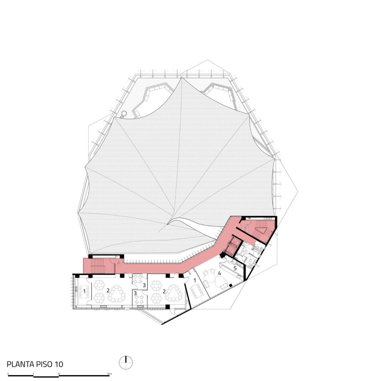BIM建筑|楼梯漫步,圣地亚哥大学商业与经济学院 FAE / Marsino Arquitectura BIM建筑|楼梯漫步,圣地亚哥大学商业与经济学院 FAE / Marsino Arquitectura