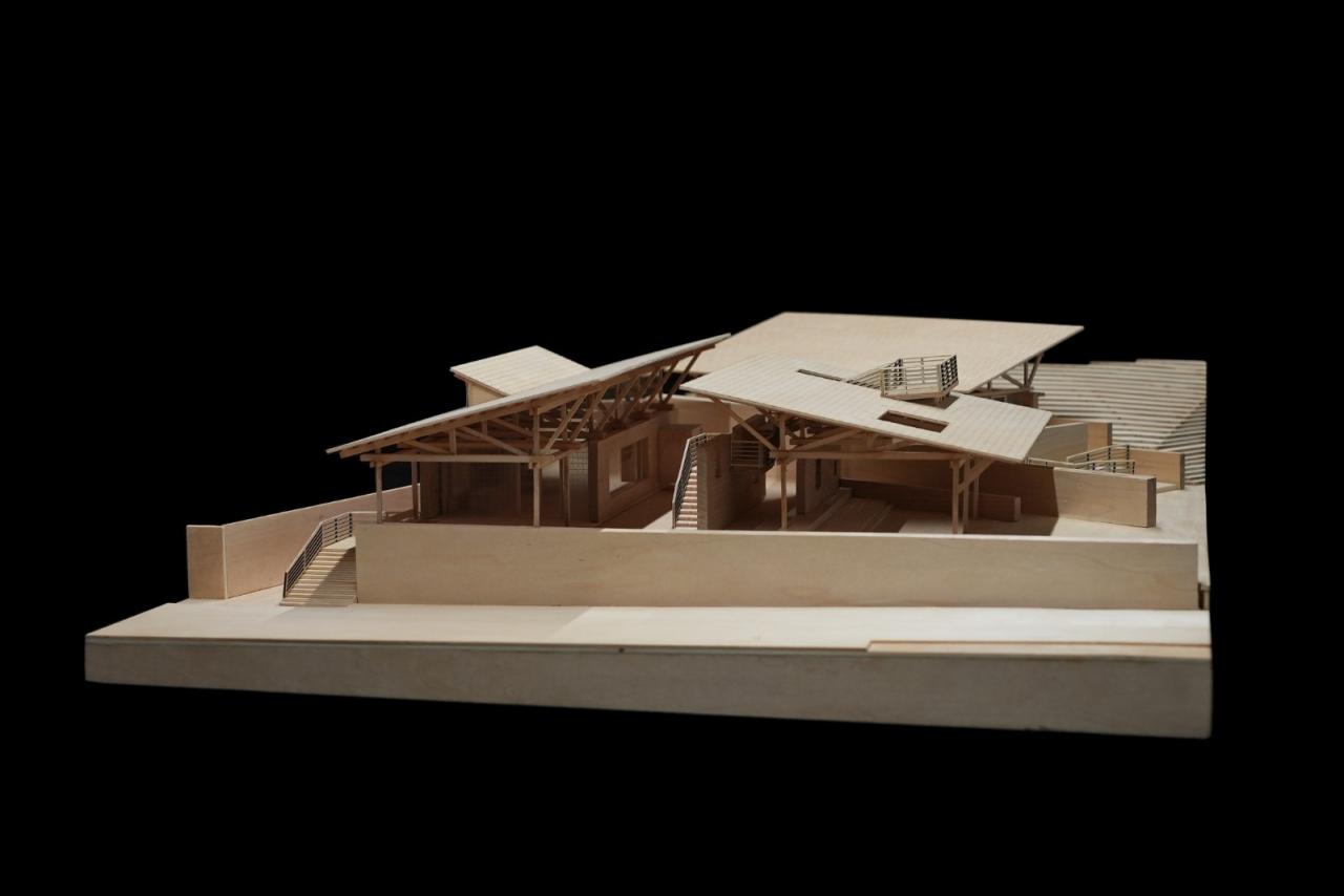 BIM建筑|留坝瓦窑沟多功能服务中心 / 尌林建筑设计事务所 BIM建筑|留坝瓦窑沟多功能服务中心 / 尌林建筑设计事务所