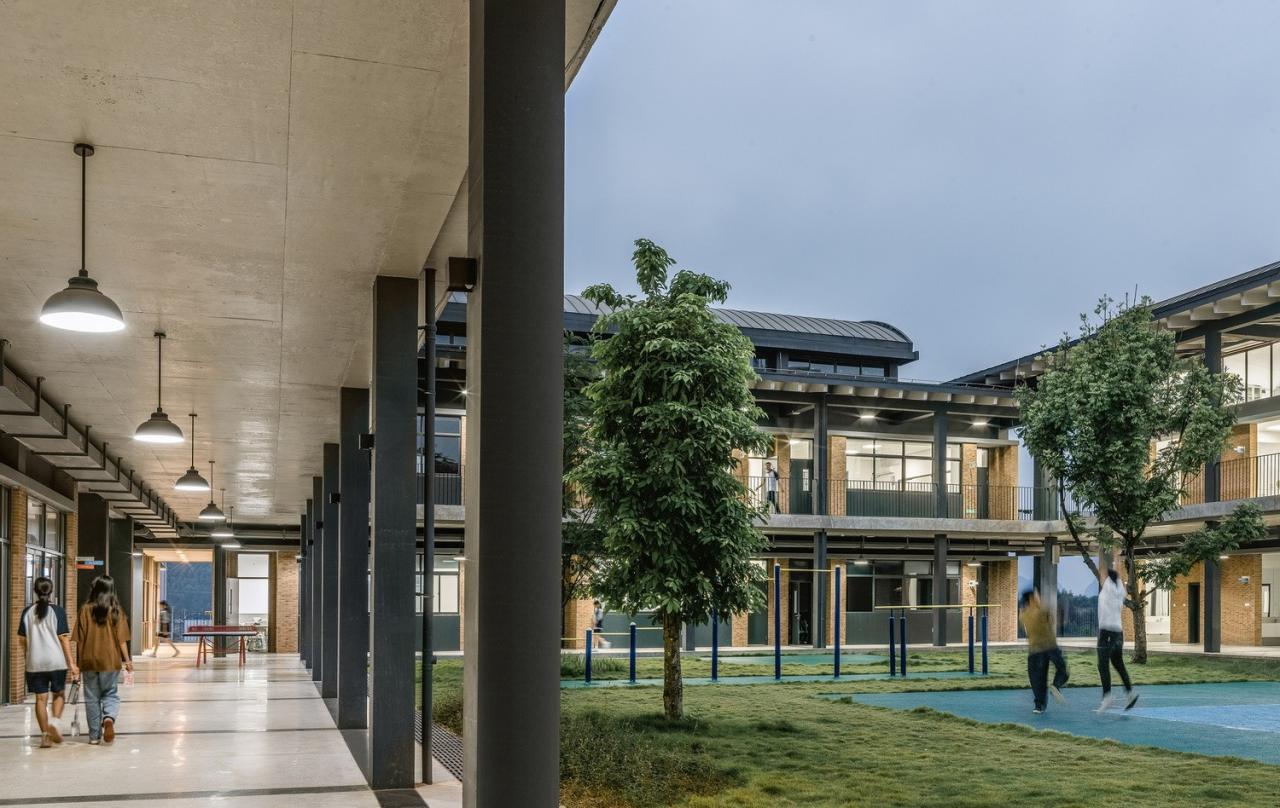 BIM建筑|乐知学校 / 大料建筑 BIM建筑|乐知学校 / 大料建筑