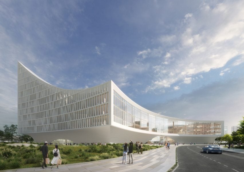 BIM建筑|MVRDV公布武汉图书馆“阶梯式图书平台” BIM建筑|MVRDV公布武汉图书馆“阶梯式图书平台”
