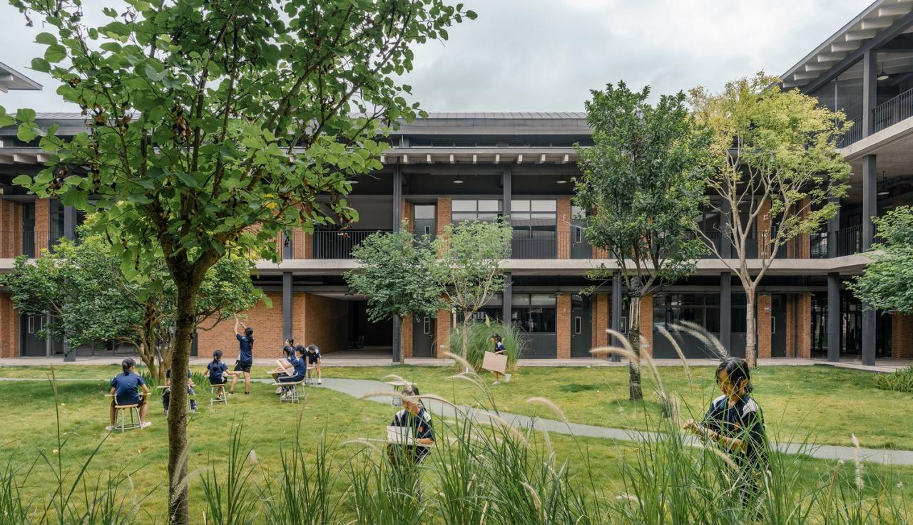 BIM建筑|乐知学校 / 大料建筑 BIM建筑|乐知学校 / 大料建筑