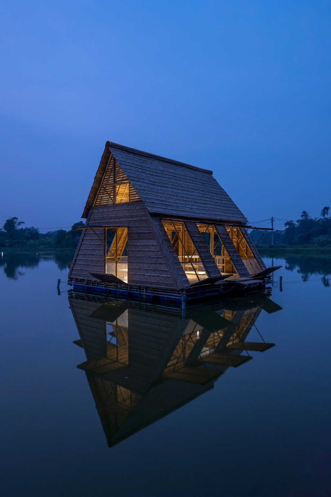 BIM建筑|适应气候变化,漂浮竹屋 / H&P Architects BIM建筑|适应气候变化,漂浮竹屋 / H&P Architects