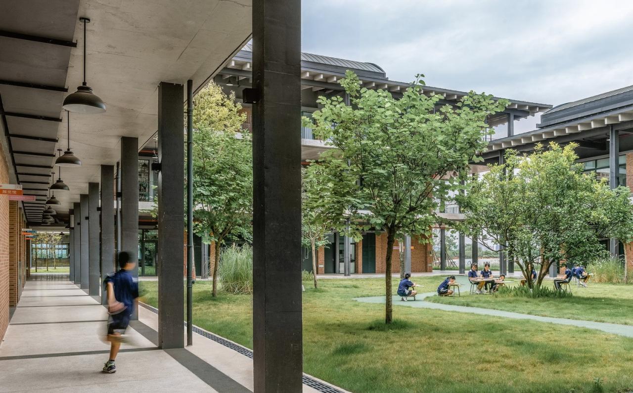 BIM建筑|乐知学校 / 大料建筑 BIM建筑|乐知学校 / 大料建筑