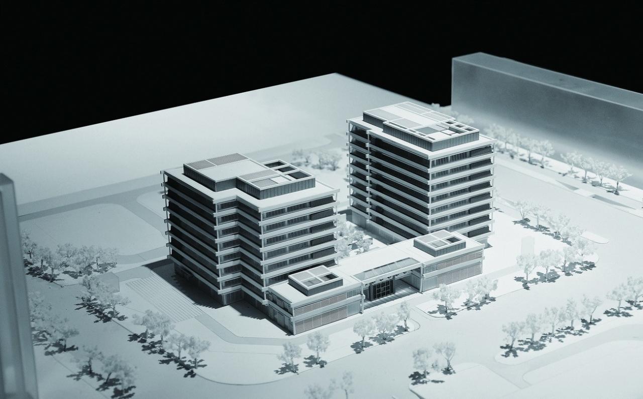 BIM建筑|中国残联北京按摩医院扩建项目 / 中国电子工程设计院王振军工作室+“蔓·设计”研究中心 BIM建筑|中国残联北京按摩医院扩建项目 / 中国电子工程设计院王振军工作室+“蔓·设计”研究中心