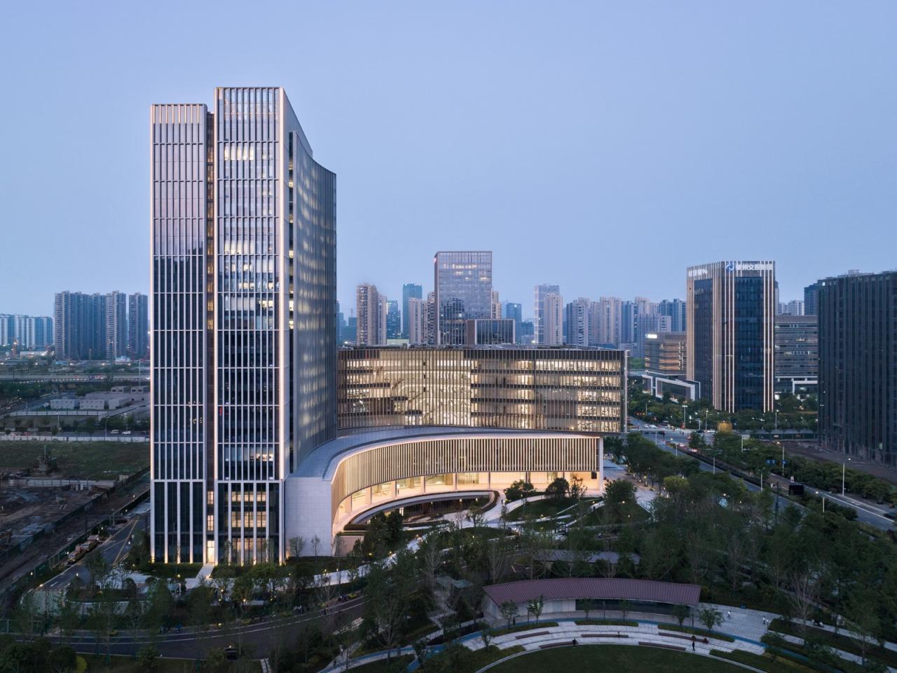 BIM建筑|宇视科技总部:赋能创新的微缩城市 / goa作品 BIM建筑|宇视科技总部:赋能创新的微缩城市 / goa作品