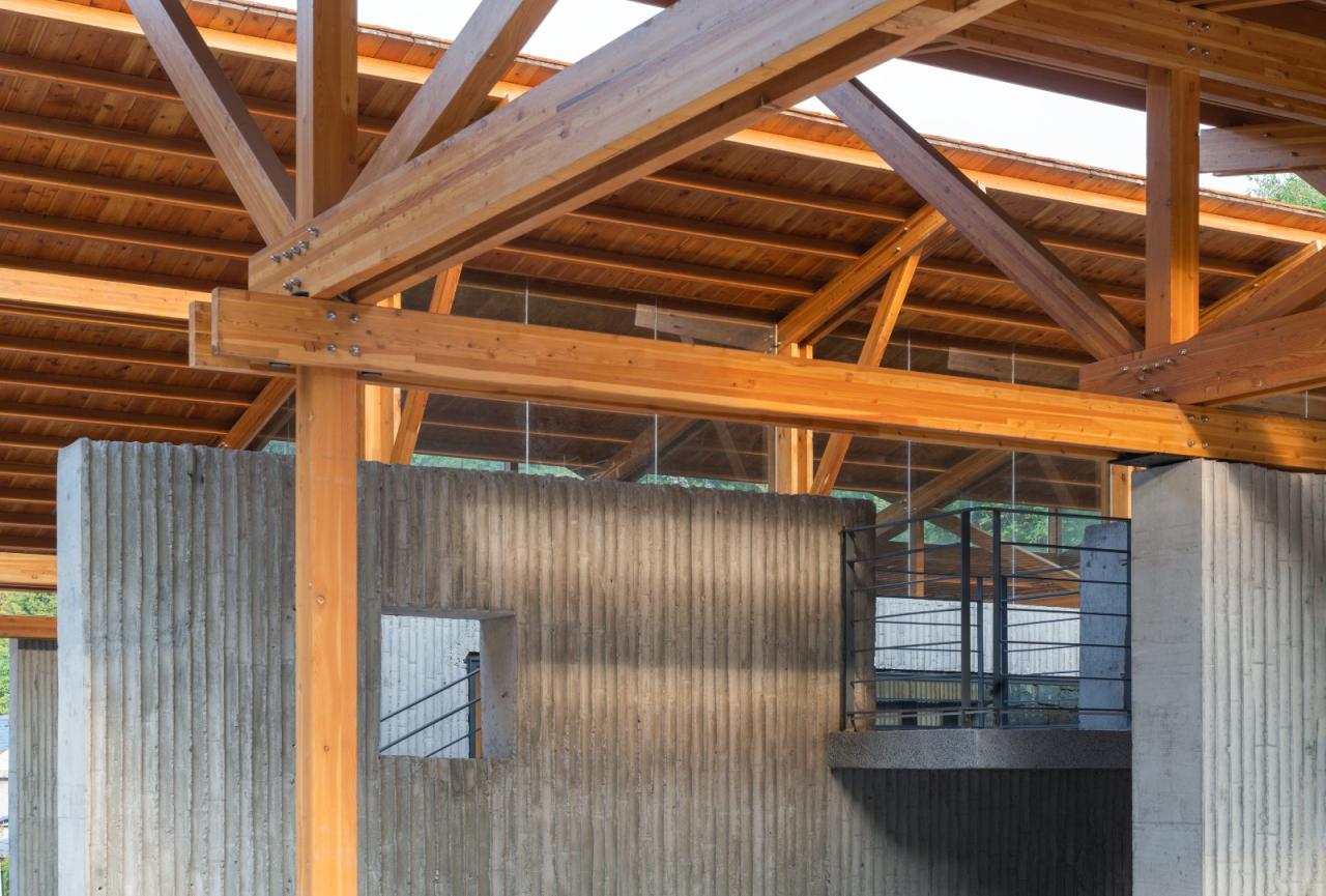 BIM建筑|留坝瓦窑沟多功能服务中心 / 尌林建筑设计事务所 BIM建筑|留坝瓦窑沟多功能服务中心 / 尌林建筑设计事务所