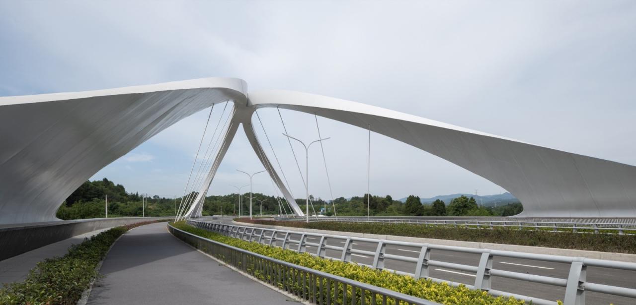 BIM建筑|绛溪河桥 / 扎哈哈迪德建筑事务所 BIM建筑|绛溪河桥 / 扎哈哈迪德建筑事务所