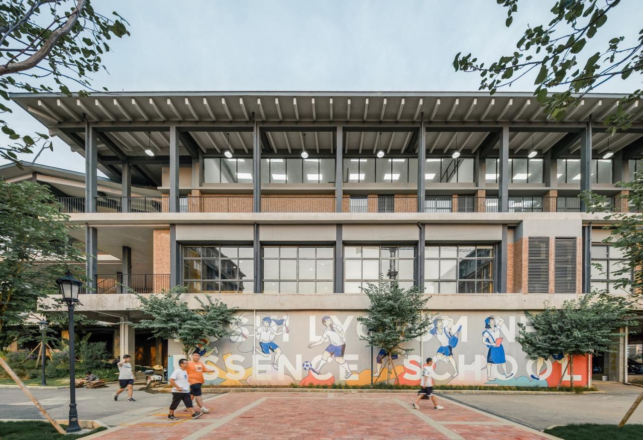 BIM建筑|乐知学校 / 大料建筑 BIM建筑|乐知学校 / 大料建筑