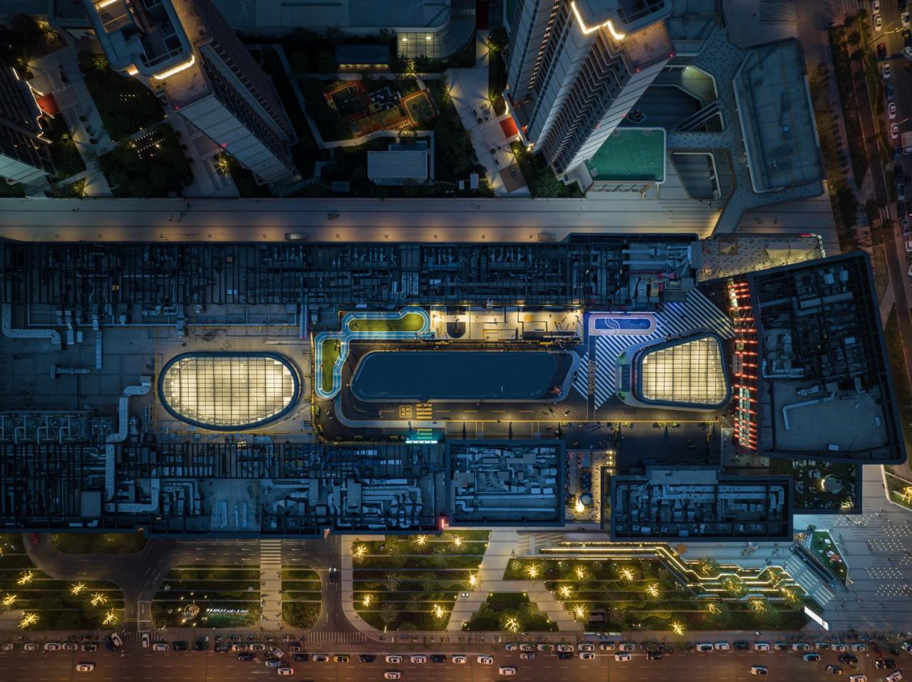 BIM建筑|天空过客——天津中海环宇城天台滑板公园 / DAGA大观建筑 BIM建筑|天空过客——天津中海环宇城天台滑板公园 / DAGA大观建筑