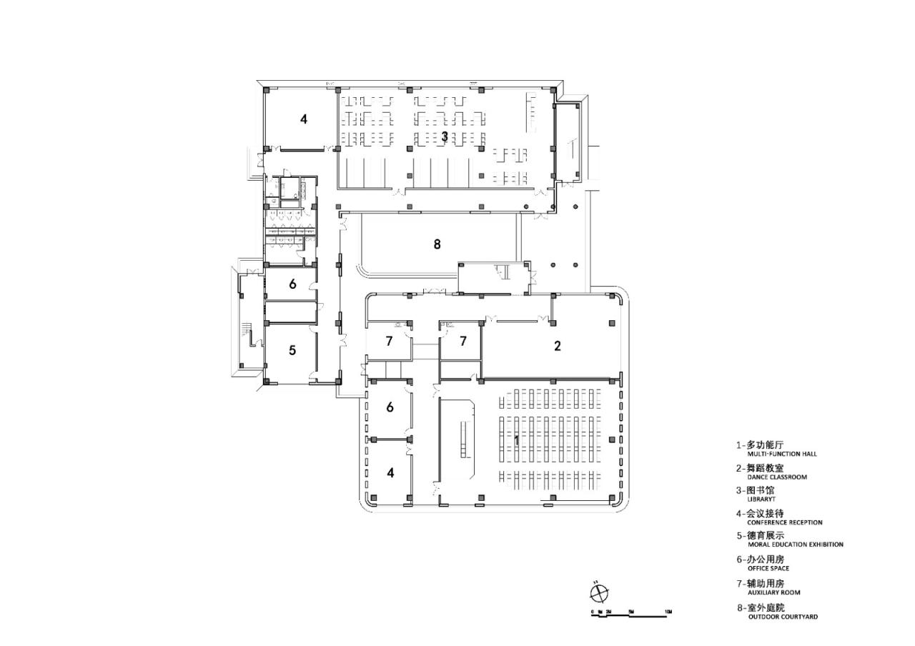 BIM建筑|自由理想的“花园城堡” :济南北康初中教育建筑群落 / UA 尤安设计 BIM建筑|自由理想的“花园城堡” :济南北康初中教育建筑群落 / UA 尤安设计