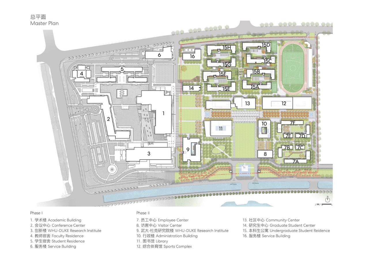 BIM建筑|昆山杜克大学二期校园 / Perkins&Will BIM建筑|昆山杜克大学二期校园 / Perkins&Will
