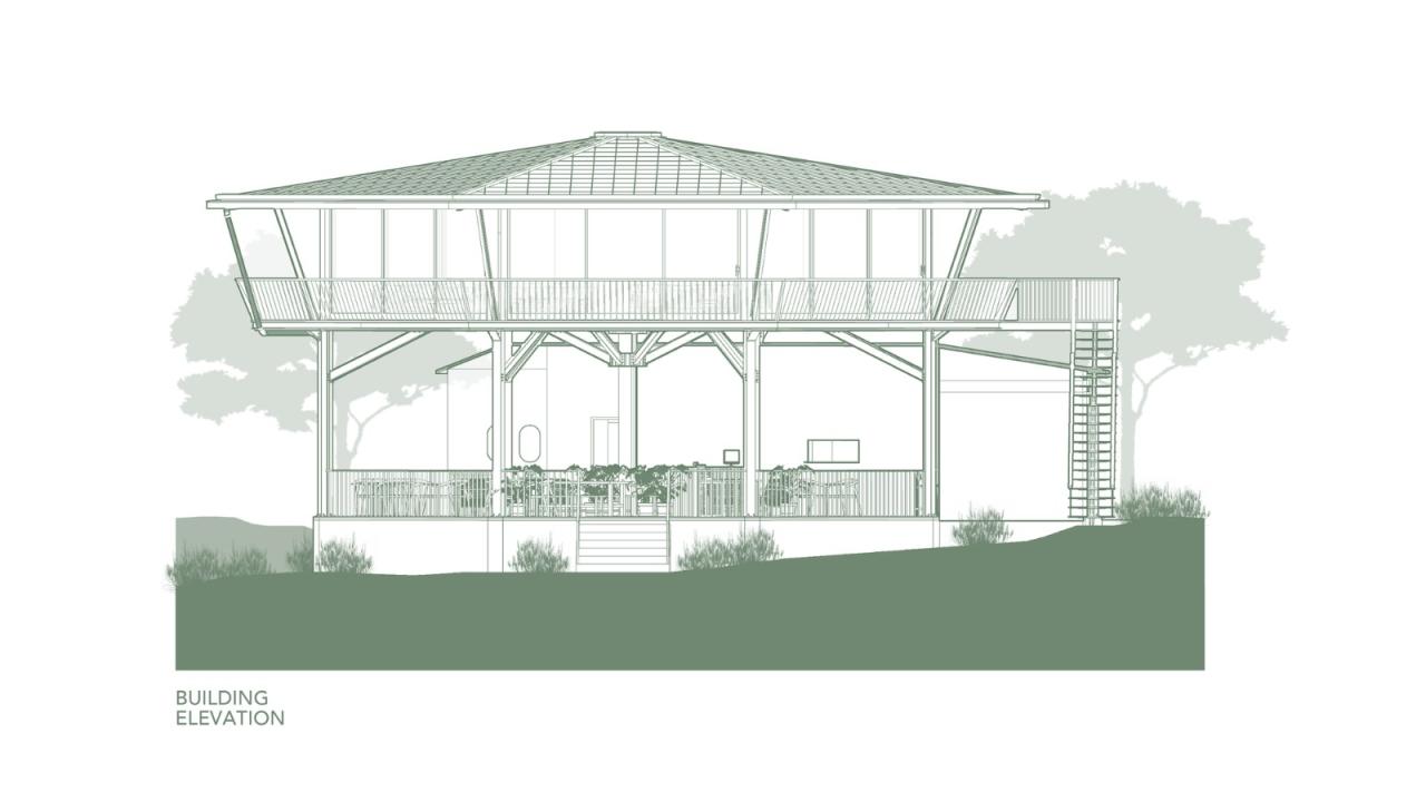 BIM建筑|八角餐厅和工作区 / Stilt Studios BIM建筑|八角餐厅和工作区 / Stilt Studios