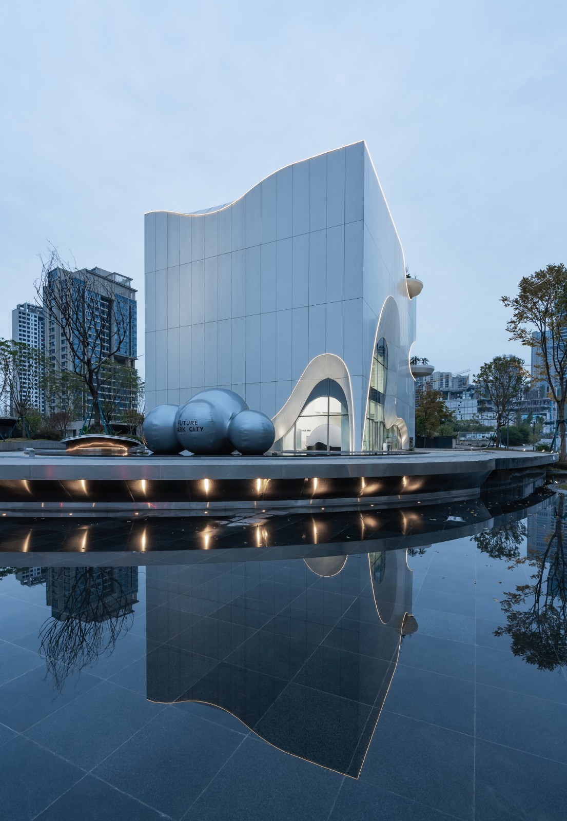 BIM建筑|成都天投国际社区当代艺术中心 / 上海境澜建筑设计有限公司 BIM建筑|成都天投国际社区当代艺术中心 / 上海境澜建筑设计有限公司