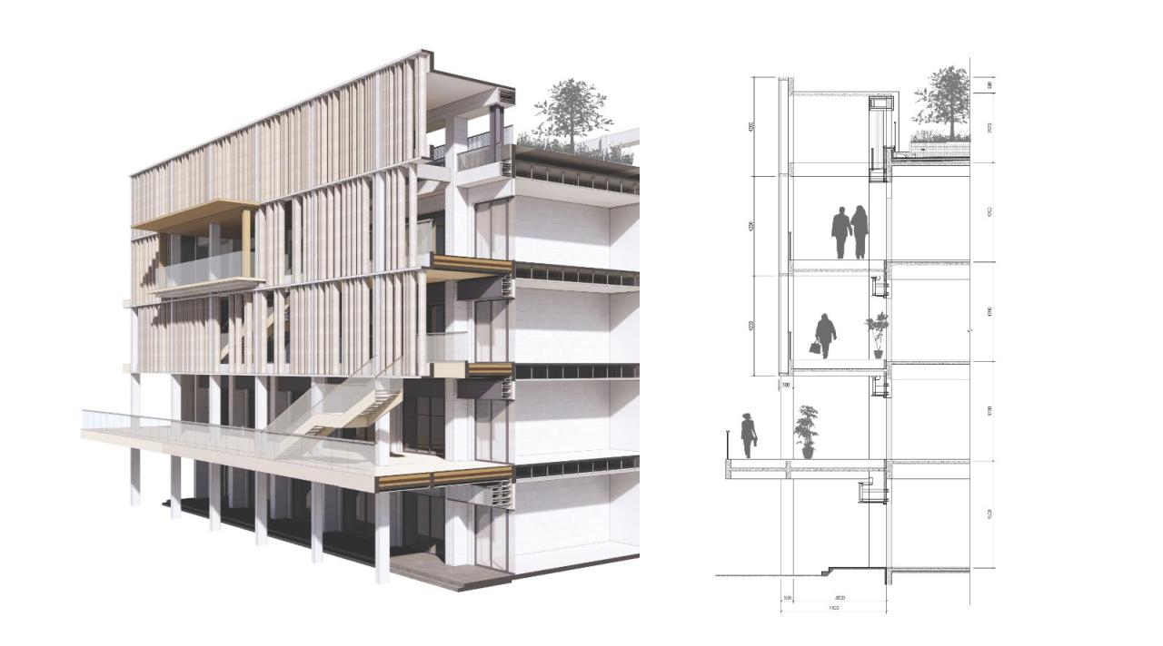 BIM建筑|“空中街巷”唤醒北京“睡城”,首开LONG街城市更新 / ZEN正象设计 BIM建筑|“空中街巷”唤醒北京“睡城”,首开LONG街城市更新 / ZEN正象设计