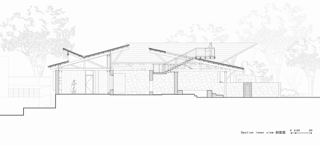 BIM建筑|留坝瓦窑沟多功能服务中心 / 尌林建筑设计事务所 BIM建筑|留坝瓦窑沟多功能服务中心 / 尌林建筑设计事务所