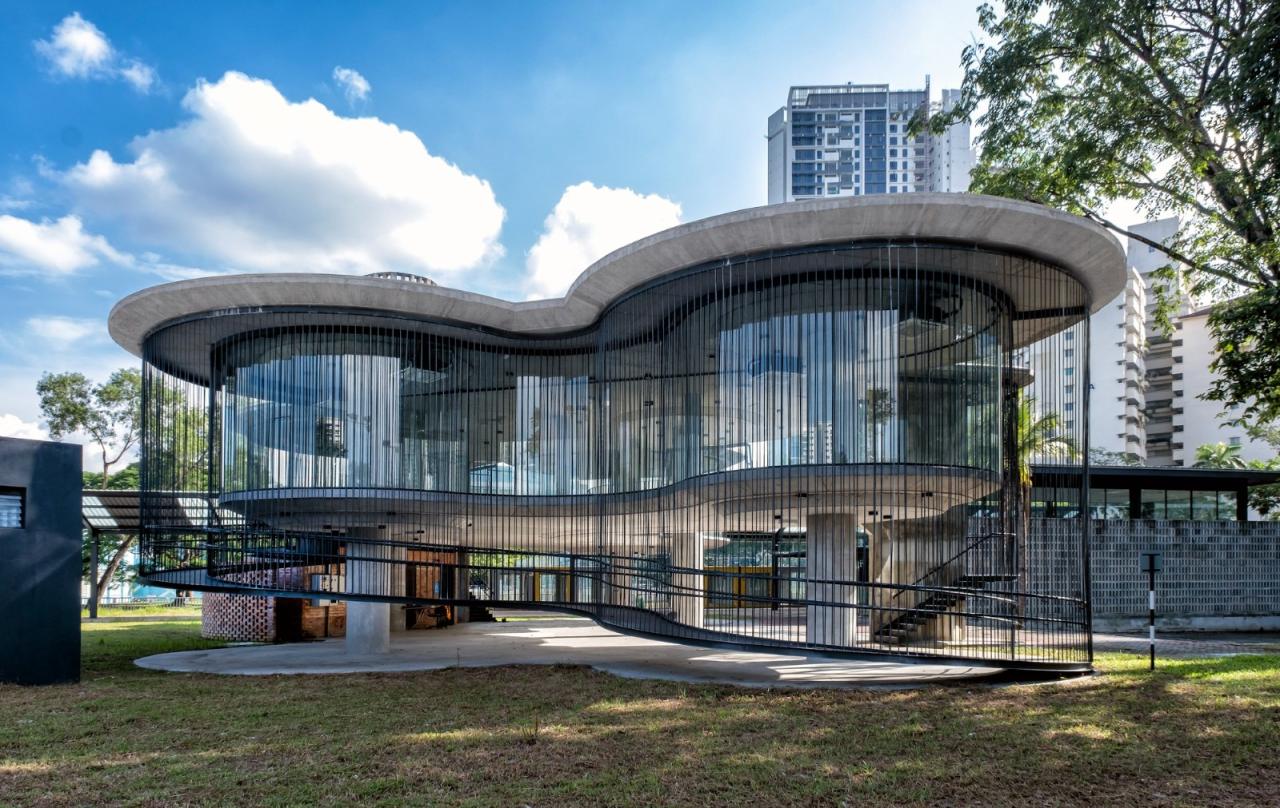 BIM建筑|T 型悬挂,PJKita 社区中心 / DTLM Design Group BIM建筑|T 型悬挂,PJKita 社区中心 / DTLM Design Group