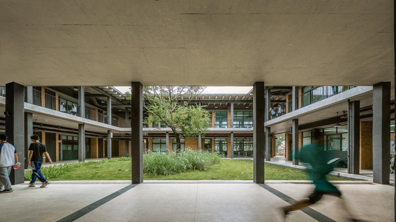BIM建筑|乐知学校 / 大料建筑 BIM建筑|乐知学校 / 大料建筑