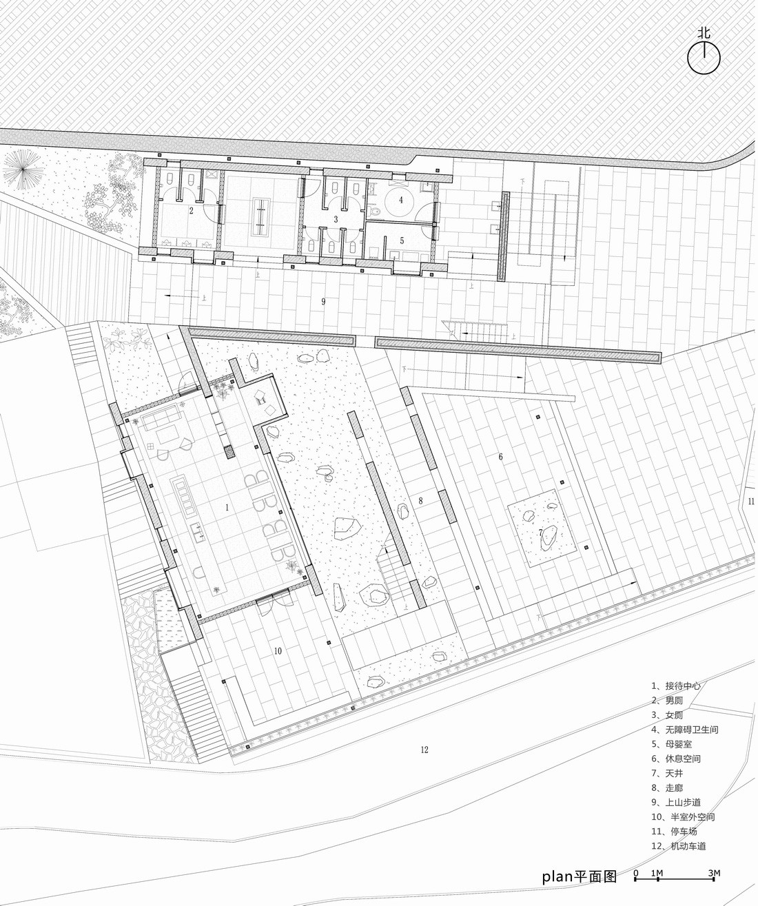 BIM建筑|留坝瓦窑沟多功能服务中心 / 尌林建筑设计事务所 BIM建筑|留坝瓦窑沟多功能服务中心 / 尌林建筑设计事务所