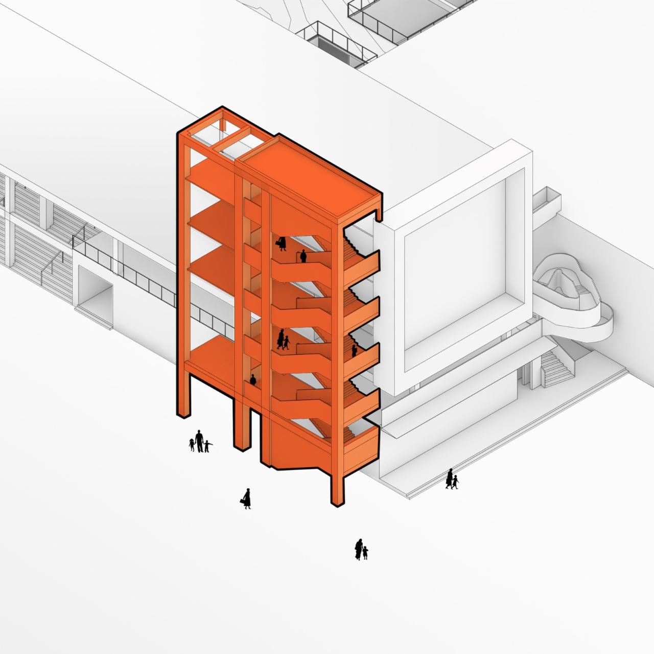 BIM建筑|县城里的新学校:送你一匹小马 / 上海立木建筑规划 BIM建筑|县城里的新学校:送你一匹小马 / 上海立木建筑规划