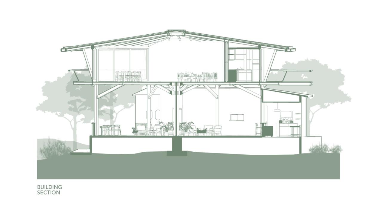 BIM建筑|八角餐厅和工作区 / Stilt Studios BIM建筑|八角餐厅和工作区 / Stilt Studios