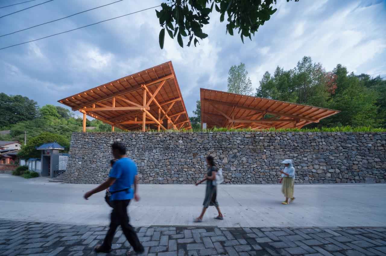 BIM建筑|留坝瓦窑沟多功能服务中心 / 尌林建筑设计事务所 BIM建筑|留坝瓦窑沟多功能服务中心 / 尌林建筑设计事务所
