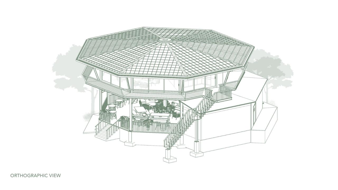 BIM建筑|八角餐厅和工作区 / Stilt Studios BIM建筑|八角餐厅和工作区 / Stilt Studios