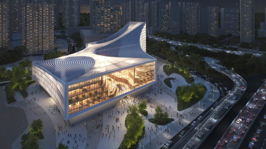 BIM建筑|MVRDV公布武汉图书馆“阶梯式图书平台” BIM建筑|MVRDV公布武汉图书馆“阶梯式图书平台”