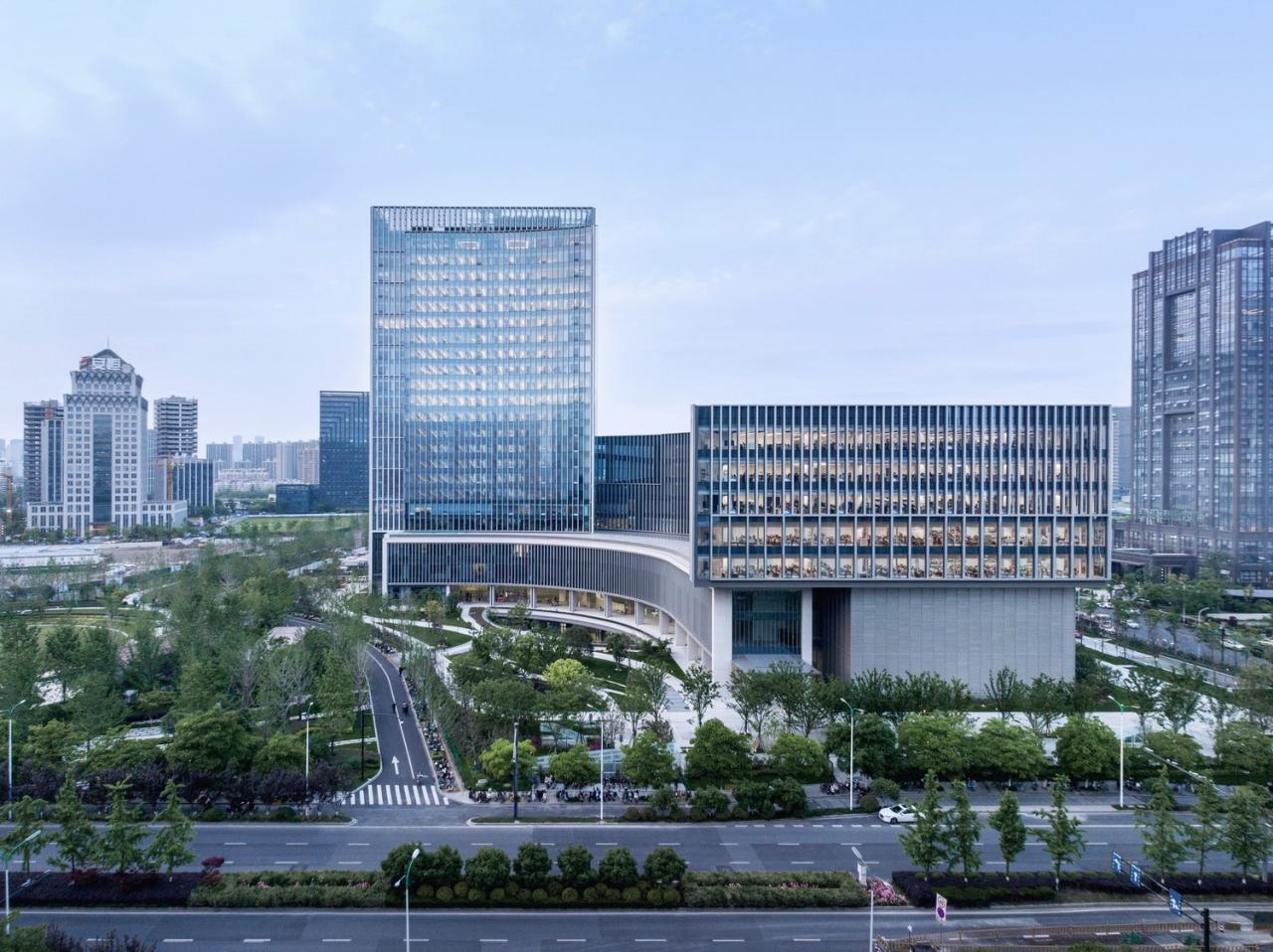 BIM建筑|宇视科技总部:赋能创新的微缩城市 / goa作品 BIM建筑|宇视科技总部:赋能创新的微缩城市 / goa作品