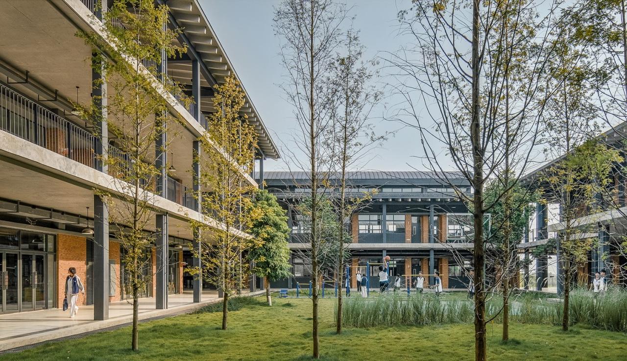 BIM建筑|乐知学校 / 大料建筑 BIM建筑|乐知学校 / 大料建筑