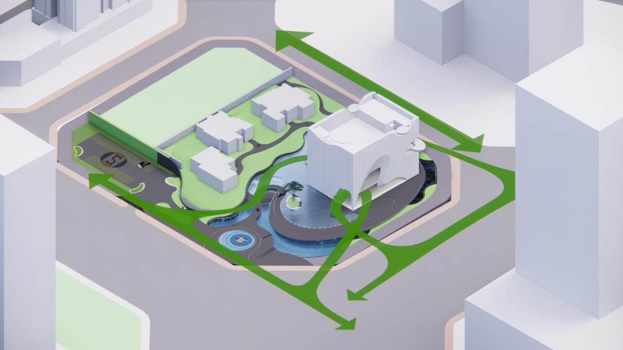 BIM建筑|成都天投国际社区当代艺术中心 / 上海境澜建筑设计有限公司 BIM建筑|成都天投国际社区当代艺术中心 / 上海境澜建筑设计有限公司