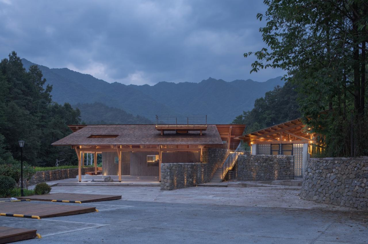 BIM建筑|留坝瓦窑沟多功能服务中心 / 尌林建筑设计事务所 BIM建筑|留坝瓦窑沟多功能服务中心 / 尌林建筑设计事务所