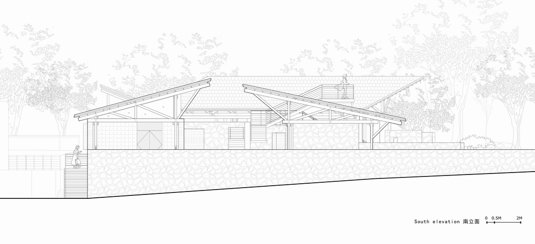 BIM建筑|留坝瓦窑沟多功能服务中心 / 尌林建筑设计事务所 BIM建筑|留坝瓦窑沟多功能服务中心 / 尌林建筑设计事务所