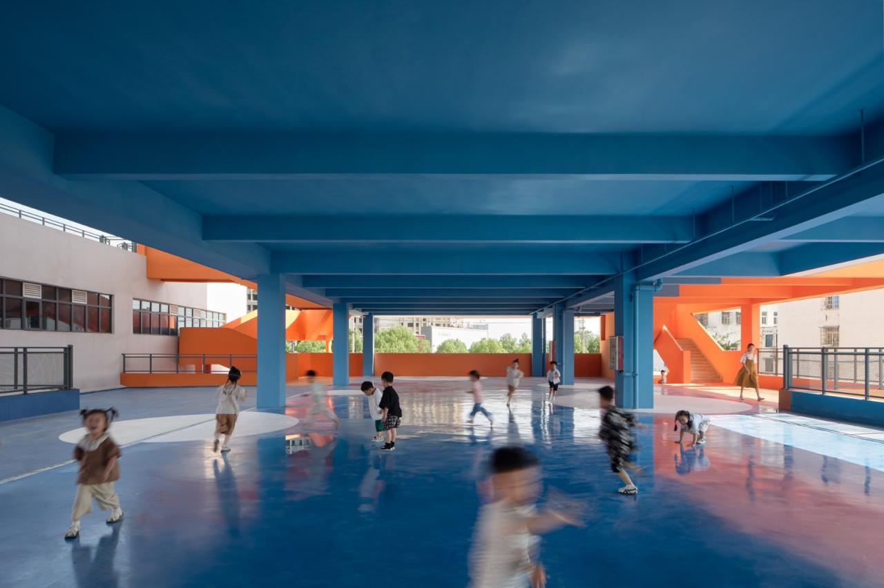 BIM建筑|县城里的新学校:送你一匹小马 / 上海立木建筑规划 BIM建筑|县城里的新学校:送你一匹小马 / 上海立木建筑规划