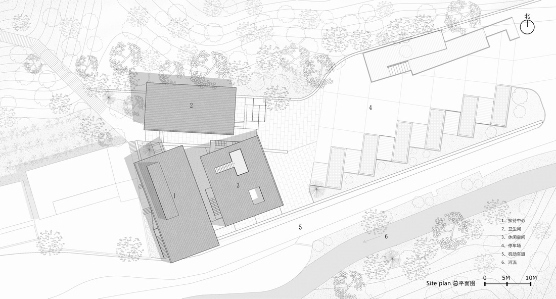 BIM建筑|留坝瓦窑沟多功能服务中心 / 尌林建筑设计事务所 BIM建筑|留坝瓦窑沟多功能服务中心 / 尌林建筑设计事务所