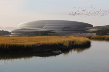 BIM建筑|哈迪德工作室设计杭州大型运动场-BIM建筑网