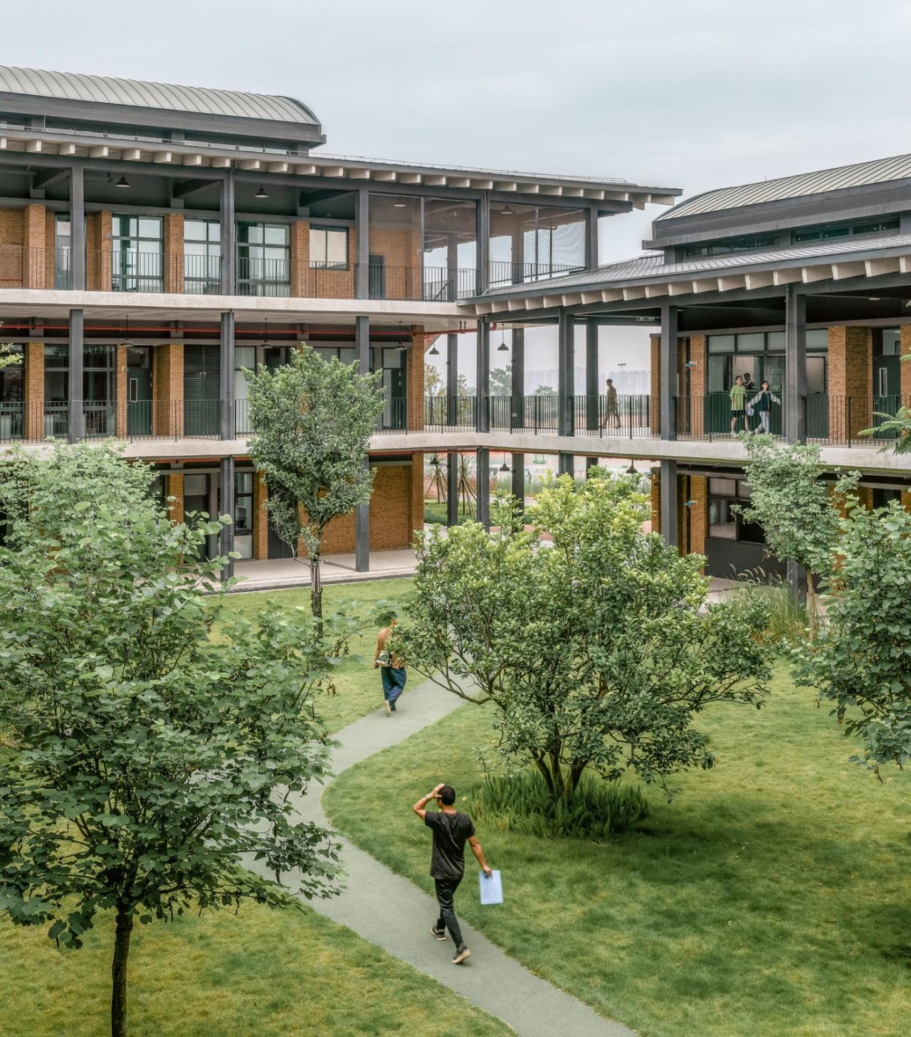 BIM建筑|乐知学校 / 大料建筑 BIM建筑|乐知学校 / 大料建筑