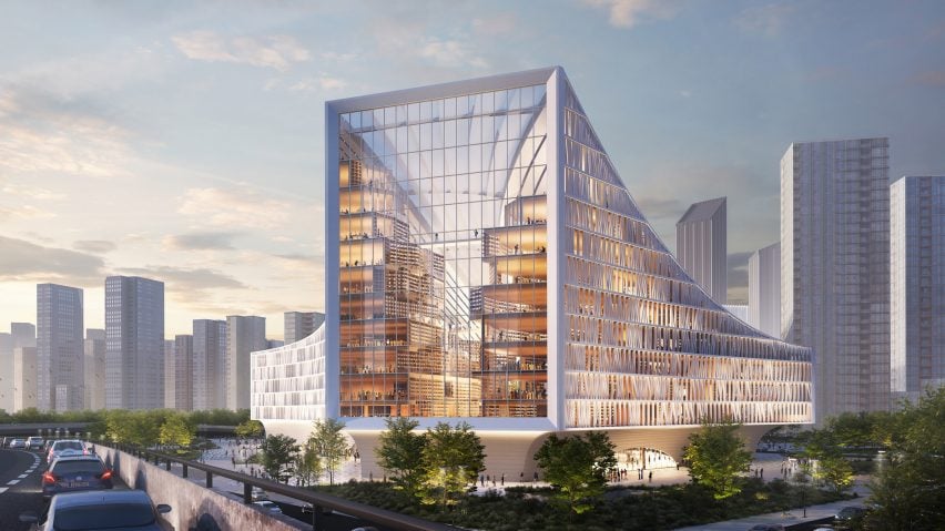 BIM建筑|MVRDV公布武汉图书馆“阶梯式图书平台” BIM建筑|MVRDV公布武汉图书馆“阶梯式图书平台”